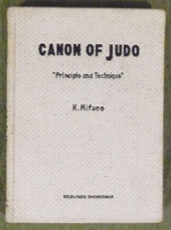 Capa do livro Canon of Judo: Principle and Technique
