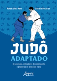 Capa do livro Judô adaptado: organização, indicadores de desempenho e propostas de avaliação física
